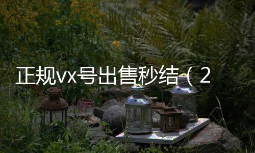 正规vx号出售收购微信号平台秒结（24小时vx回收平台）